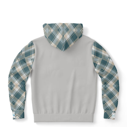 Gray Check Flanner XTRA WARM Athletic Hoodie