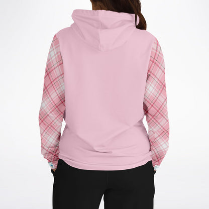 Pink Flanner Drip XTRA WARM Athletic Hoodie