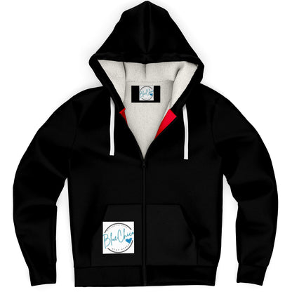 Redliner Black Microfleece Coat 