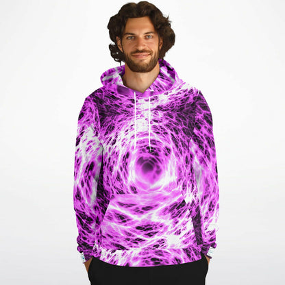 Magenta Lightning XTRA WARM Athletic Hoodie