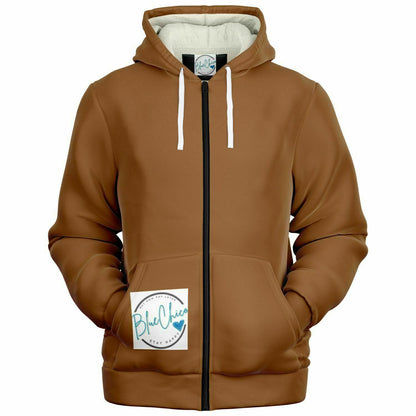 Soft Brown Microfleece Coat 