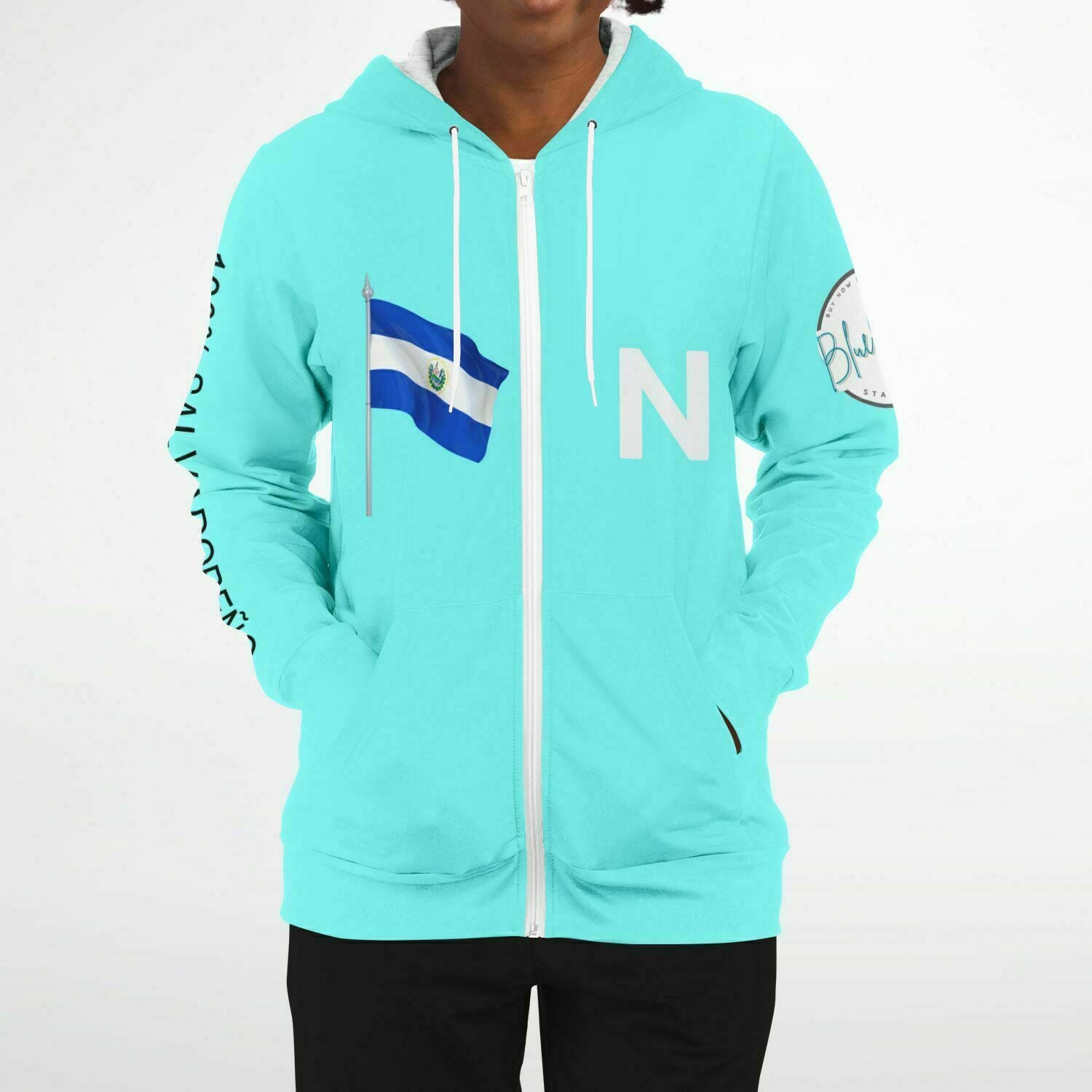 100% Salvadoreño Hoodie copy 