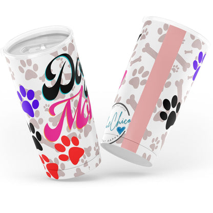 Dog Mom 20oz Stainless Steel Tumbler 