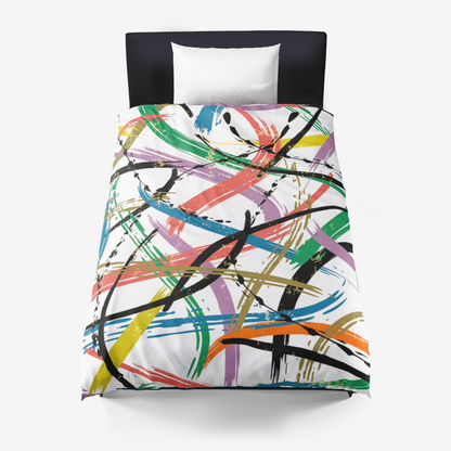 Abstracto Microfiber Duvet Cover