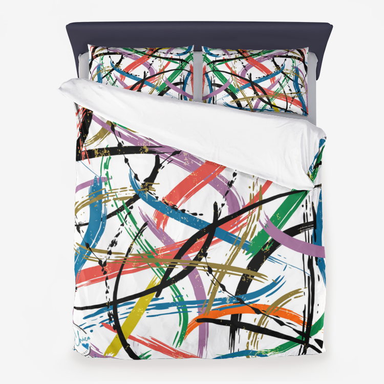 Abstracto Microfiber Duvet Cover