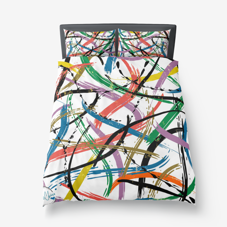 Abstracto Microfiber Duvet Cover