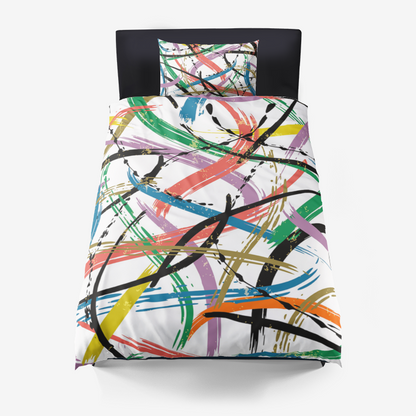 Abstracto Microfiber Duvet Cover