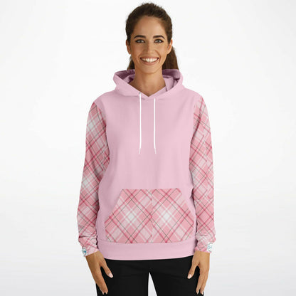 Pink Flanner Drip XTRA WARM Athletic Hoodie