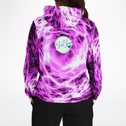 Magenta Lightning XTRA WARM Athletic Hoodie