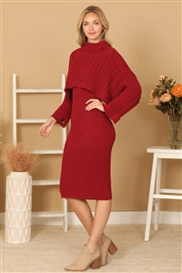 PRE-ORDER Plus Size Sweater Dress