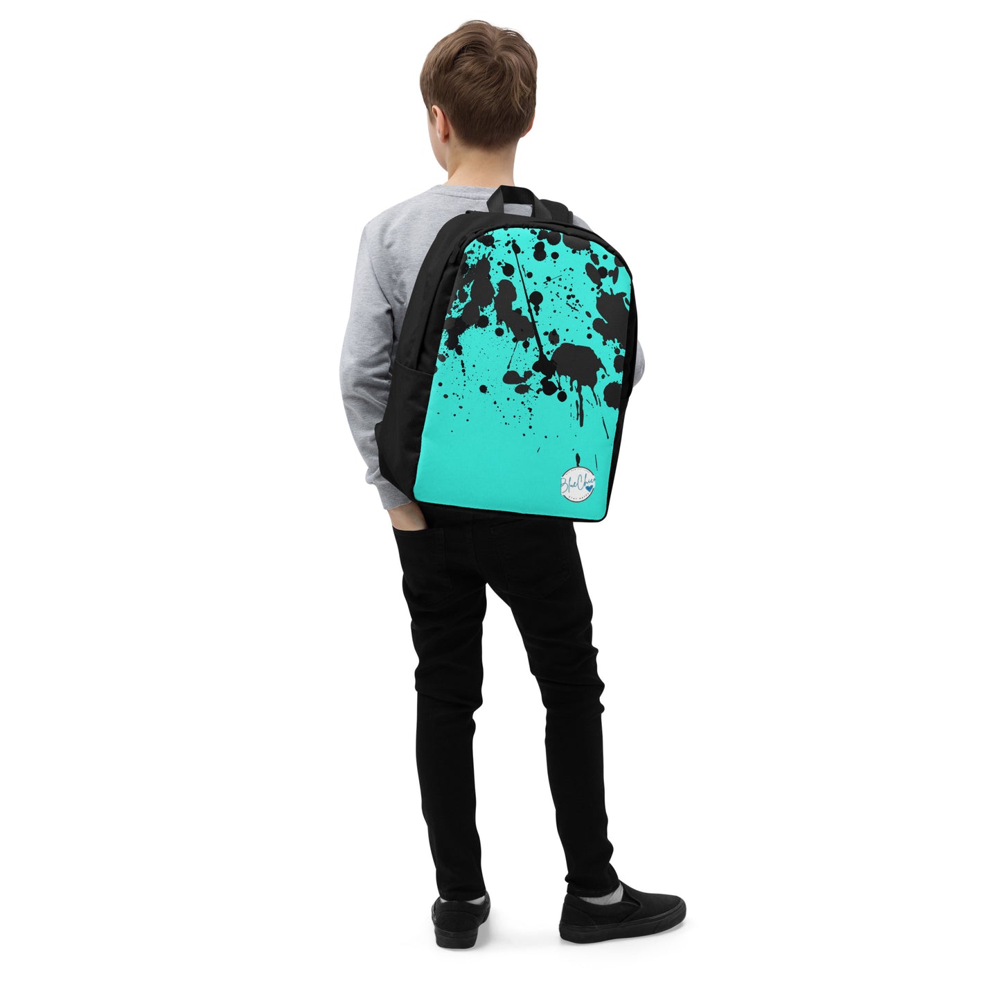 Aqua Crush Minimalist Backpack 