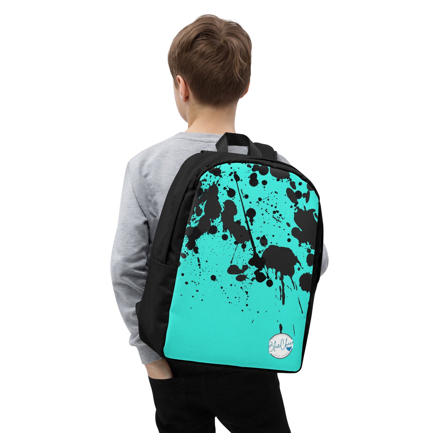 Aqua Crush Minimalist Backpack 