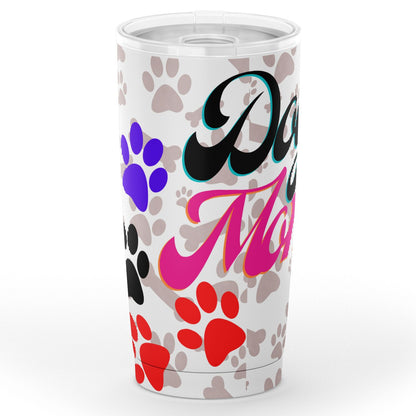 Dog Mom 20oz Stainless Steel Tumbler 