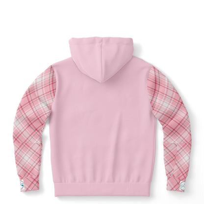 Pink Flanner Drip XTRA WARM Athletic Hoodie