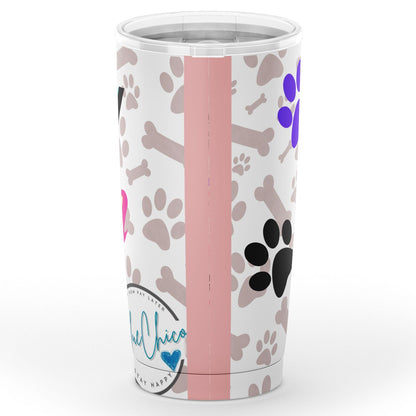 Dog Mom 20oz Stainless Steel Tumbler 