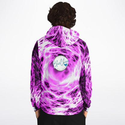 Magenta Lightning XTRA WARM Athletic Hoodie