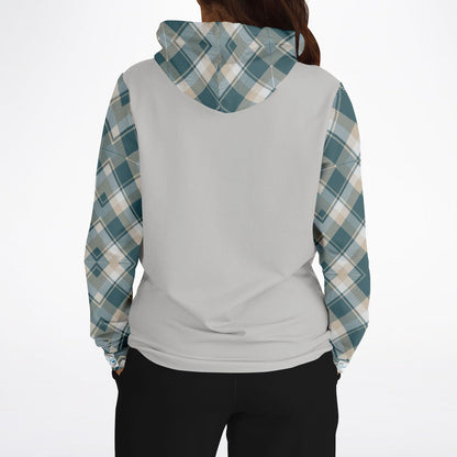 Gray Check Flanner XTRA WARM Athletic Hoodie