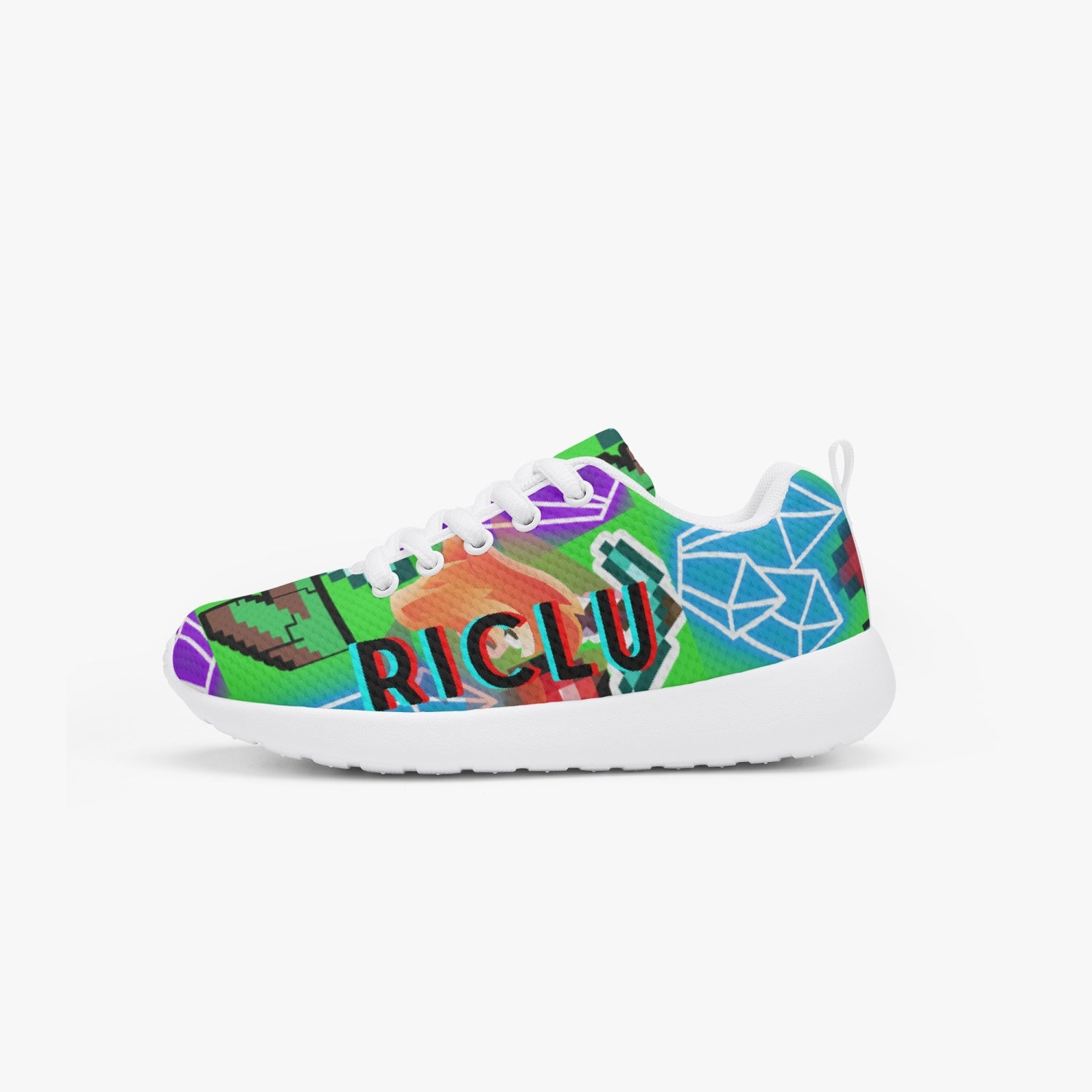 Blocky Craft RicLu Comfort Sneakers for Kids 