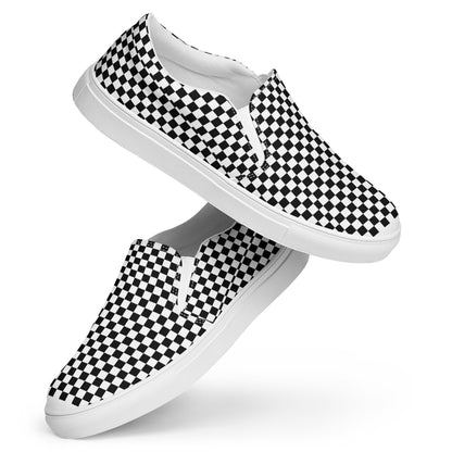 Royal Check Slip Ons 