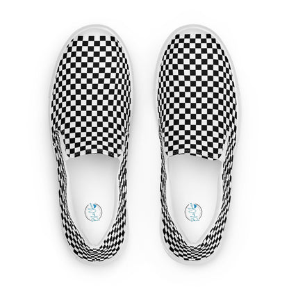 Royal Check Slip Ons 