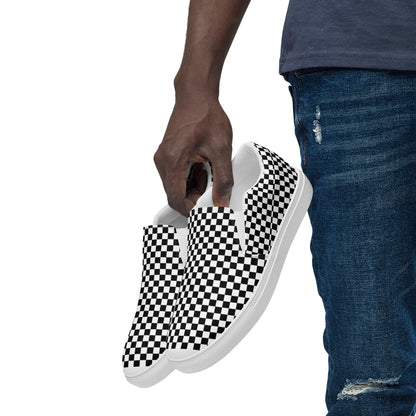 Royal Check Slip Ons 