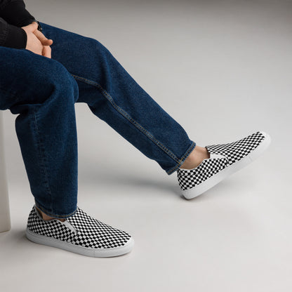 Royal Check Slip Ons 