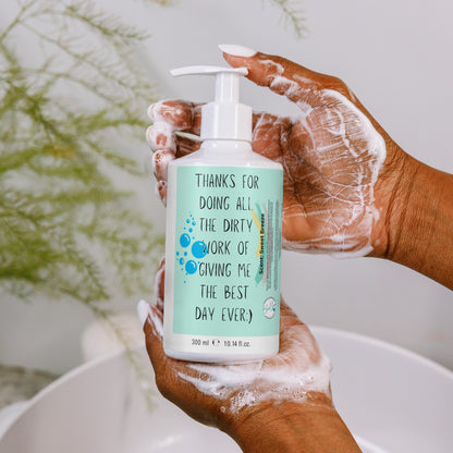 Bridesmaid Favor Natural Body Wash- SWEET BREEZE 