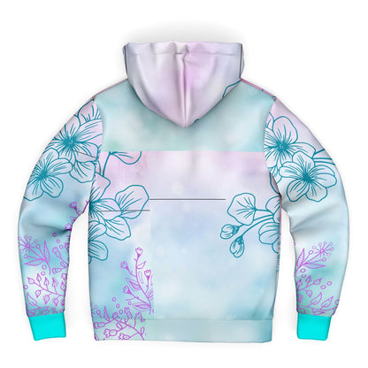 Winter Floral Premium MicroFleece Coat 