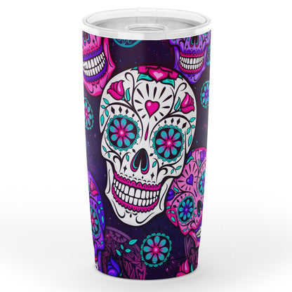 Day of The Dead Sugar Skull Tumbler 