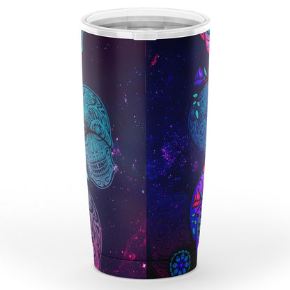 Day of The Dead Sugar Skull Tumbler 