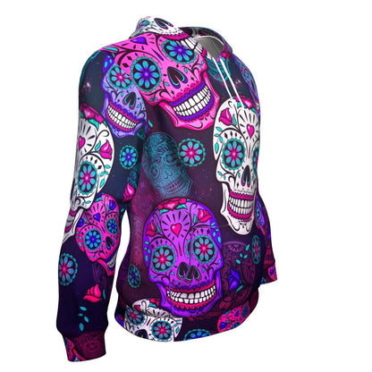 Day of The Dead Sugar Skull Hoodie 