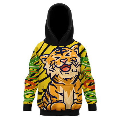 Tiger Stripes Premium Kids Hoodie 