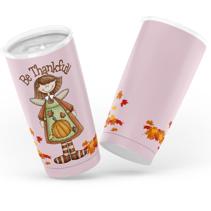 Fall Fun: Be Thankful Tumbler 