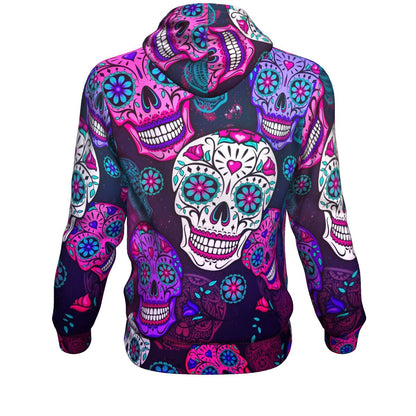 Day of The Dead Sugar Skull Hoodie 