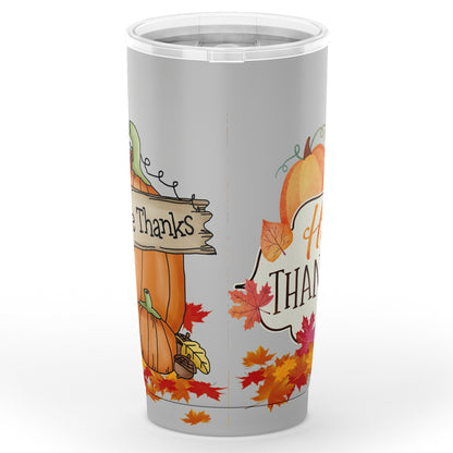 Fall Fun: Happy Thanksgiving Tumbler 