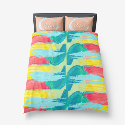 Ocean Vibes Duvet Cover and Pillowcase Set- 21% off Black Friday 