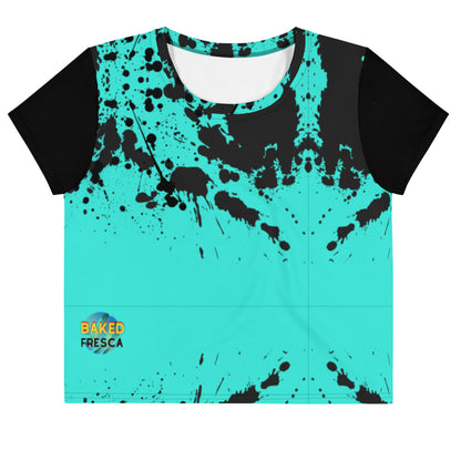 Aqua Crush Croptini Swim Tee by Baked Fresca 