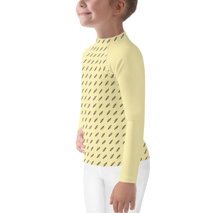 Yellow Diamonds Kids Rash Guard by Baked Fresca 