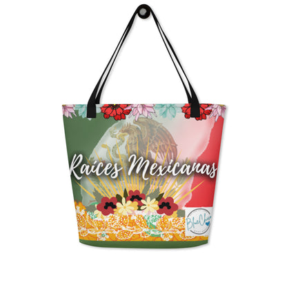 Raices Mexicanas Bolsa de Estilo Grande 