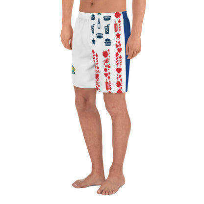 Patriotic Pride Men's Sun Shorts by Baked Fresca 