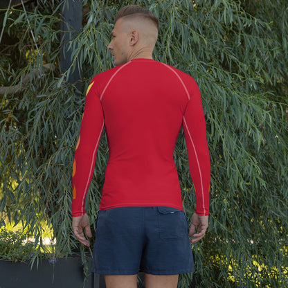 Fire Flash Men's Rash Guard 