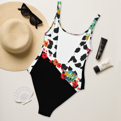 Floral Queen One-Piece Swimsuit 