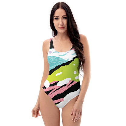 Tropic Passion One-Piece Swimsuit by Baked Fresca 