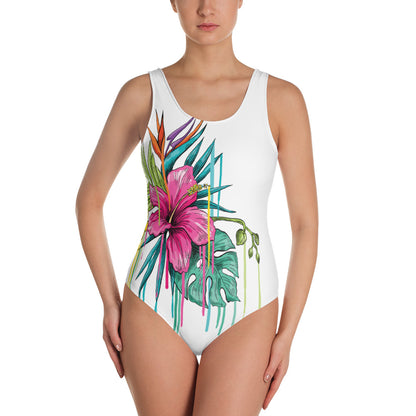 Maui Passion One-Piece Swimsuit by Baked Fresca 