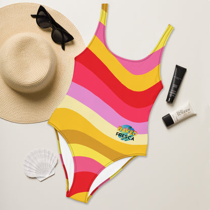 Lollipop Land One-Piece Swimsuit by Baked Fresca 