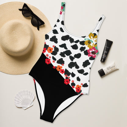 Floral Queen One-Piece Swimsuit 