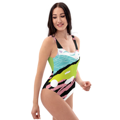 Tropic Passion One-Piece Swimsuit by Baked Fresca 