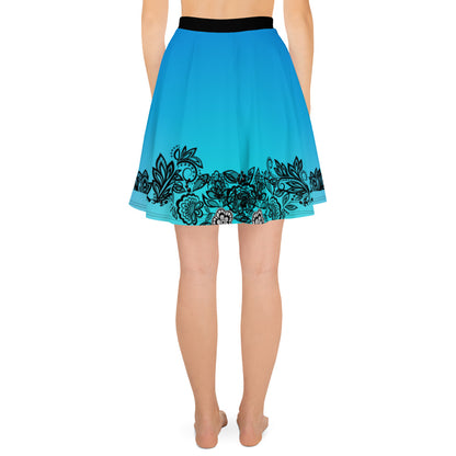 Blue Lace Swim Skirt by Baked Fresca 