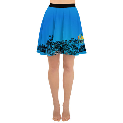 Blue Lace Swim Skirt by Baked Fresca 