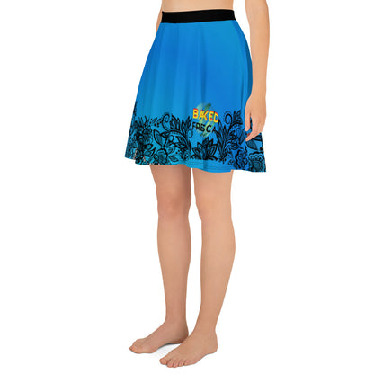 Blue Lace Swim Skirt by Baked Fresca 